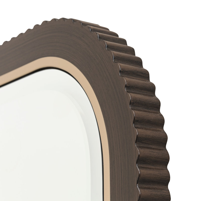 West Kensington Vanity Mirror, Espresso Wood