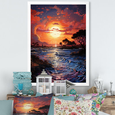 Maegann Sunset Sunset Reverie Pointillism II