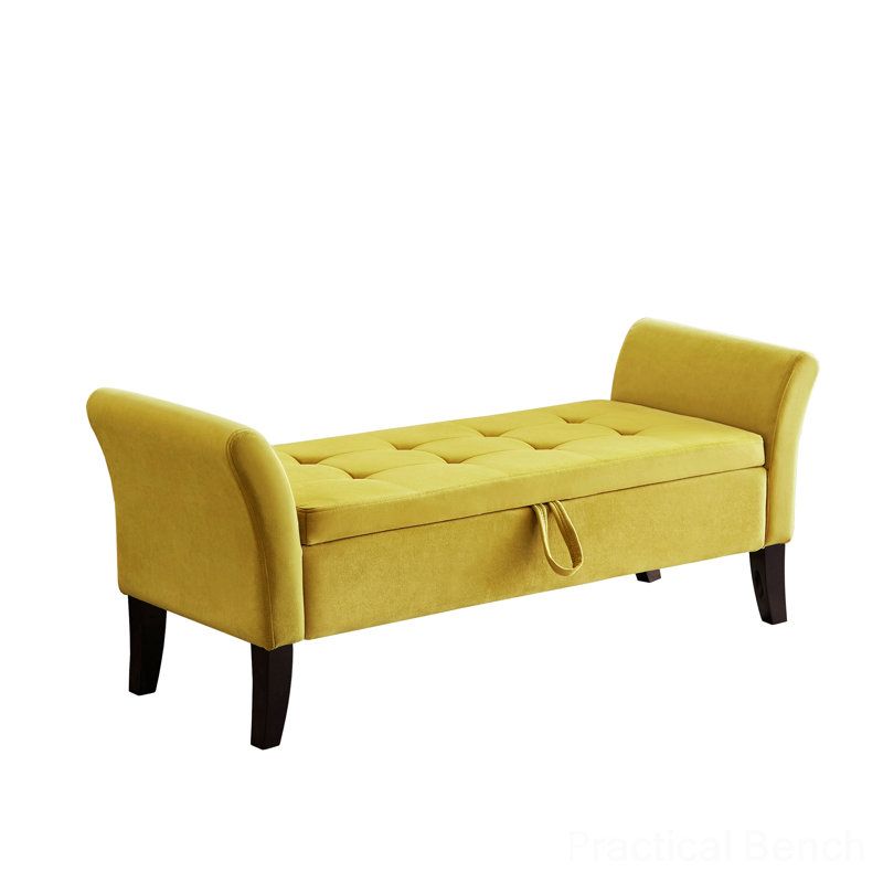 Banc de rangement Dopkins, Vert olive