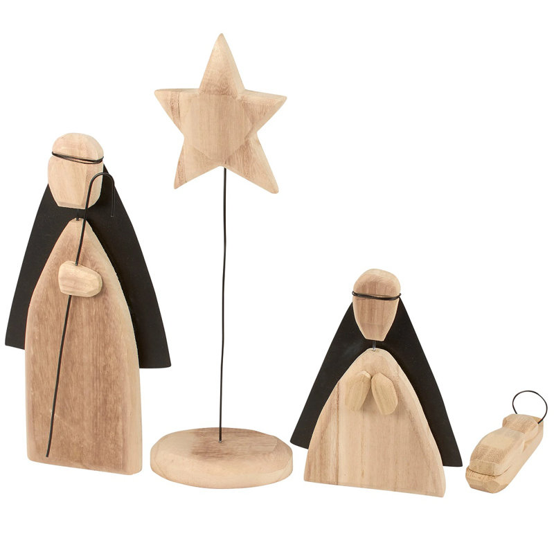  Ensemble de litière sculptée Sainte-Famille