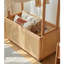 Portemanteau avec grands paniers de rangement-111673807