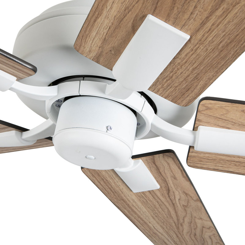 Erikson Ceiling Fan, White, Brown