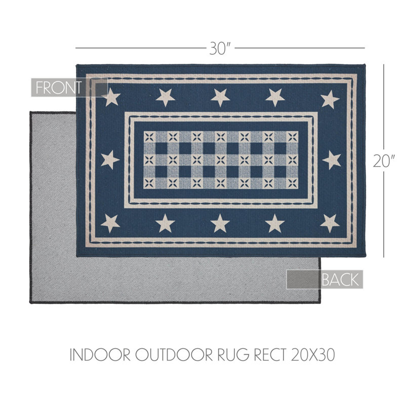 Bronez Flatweave Washable Indoor / Outdoor Rug, Rectangle 1'8" x 2'6"