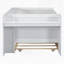 Lit de jour multifonctionnel avec tiroirs et lit gigogne, tête de lit et tables de rangement, station de charge USB,-1204770723