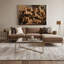 Cats Ocicat, art mural sur toile noire-120569500