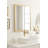 Colette Vintage Rectangle Bathroom Mirror-1894570251-1894570249
