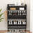20-Pair Shoe Storage Cabinet with 2 Flip-Down Drawers, 2 Shelves & Adjustable Shelves, Side Hooks-871737781