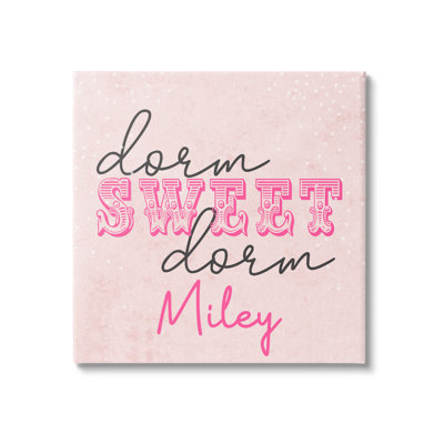 «Pink Sweet Dorm» cmw-067, art mural personnalisé
