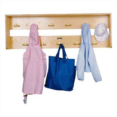 Jonti-Craft® Double Wall Mount Coat Rail