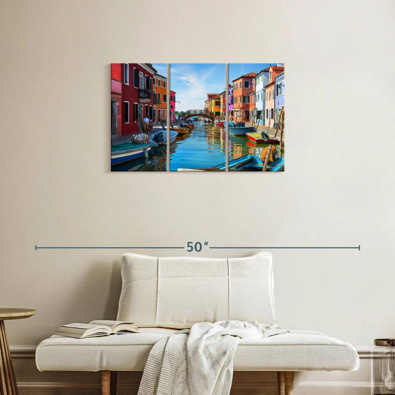 Quartier Sebbie Burano, H 20 po x l 33 po