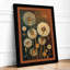 Dandelion Reverie Botanical - Framed Print-839636866-839636879