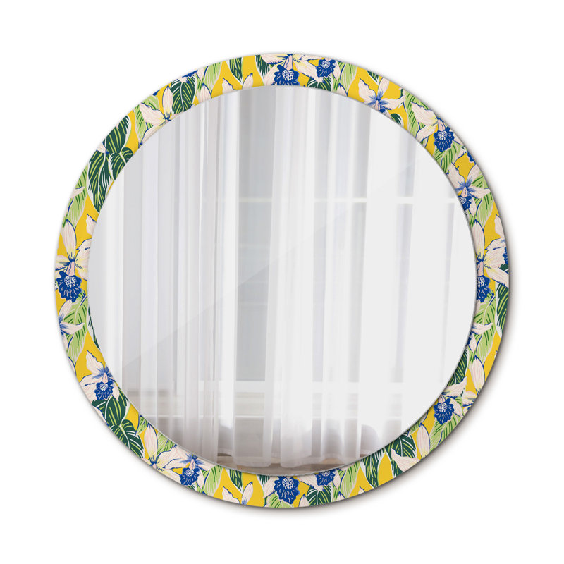 Huldar Glass Flat Wall Mirror