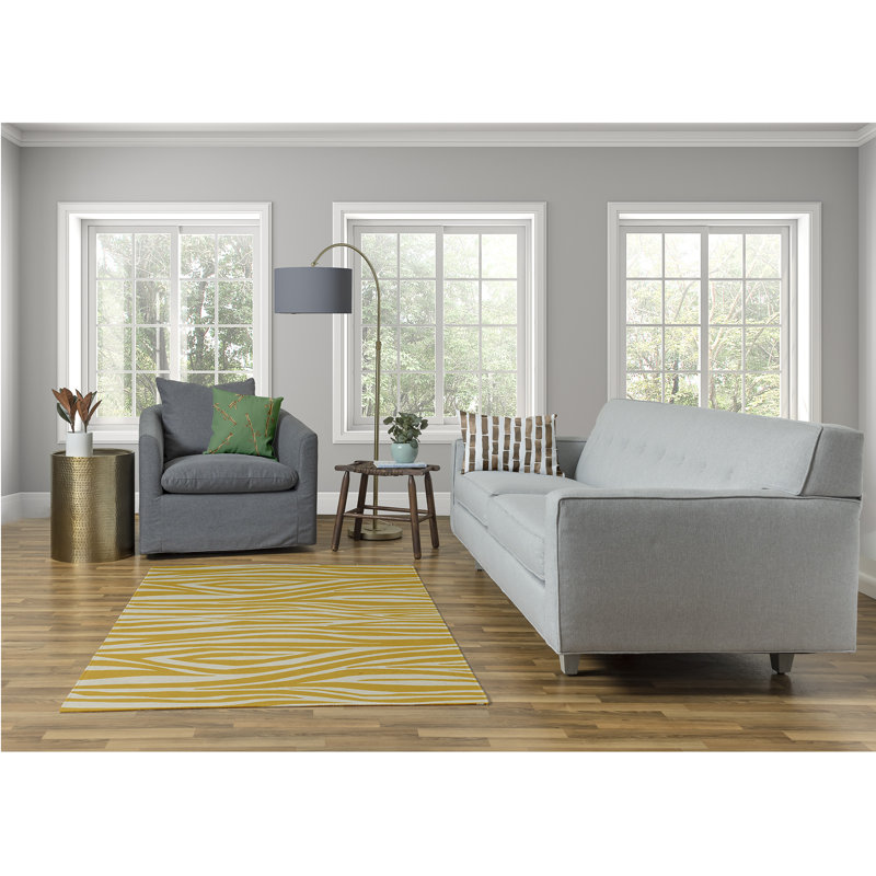 Chenille Indoor Rug, Rectangle 4' x 6'