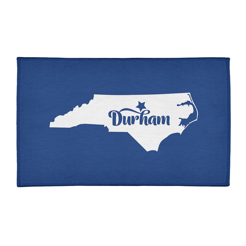 Tapis en poly-caroline des sports north caroline, Rectangle 9 pi x 12 pi