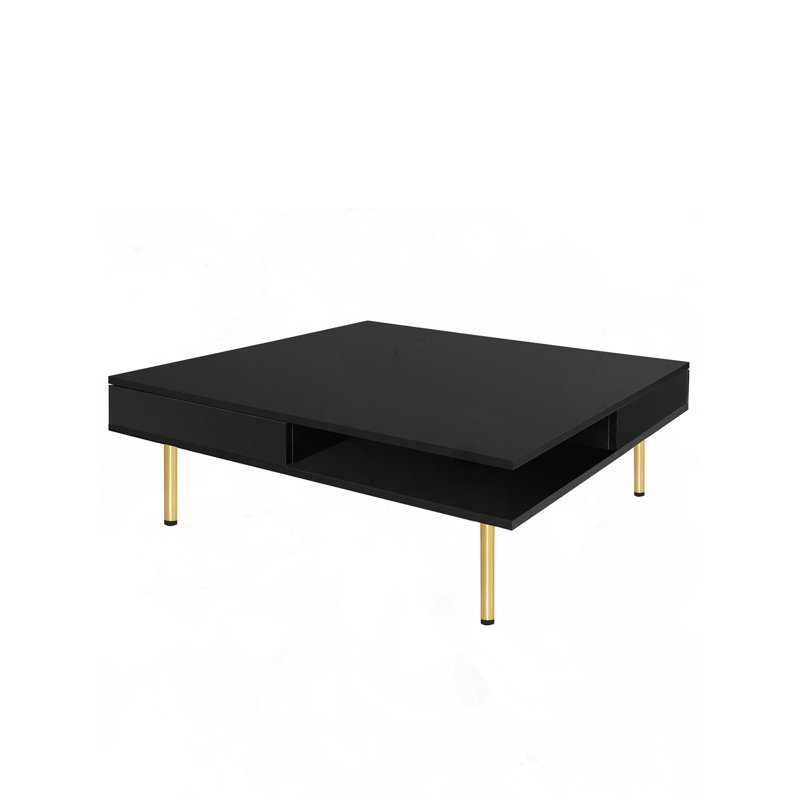 Table basse Exquise, Noir