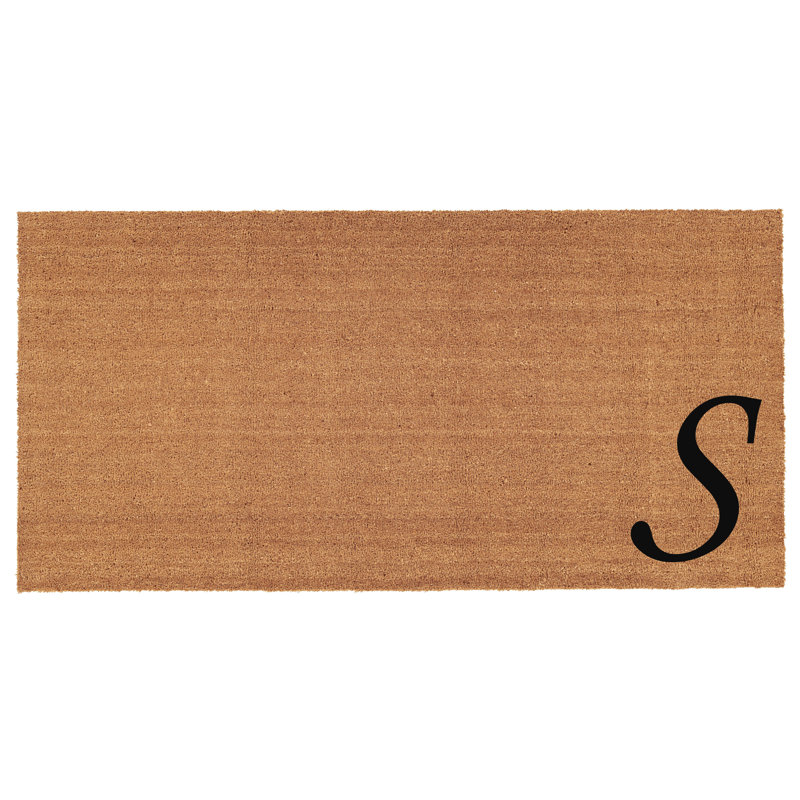 Tapis d'entrée antidérapant Zebrowski, S, Rectangle 3 pi x 6 pi