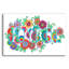 «Joyful» par Hello Angel, art mural en verre acrylique-868774114