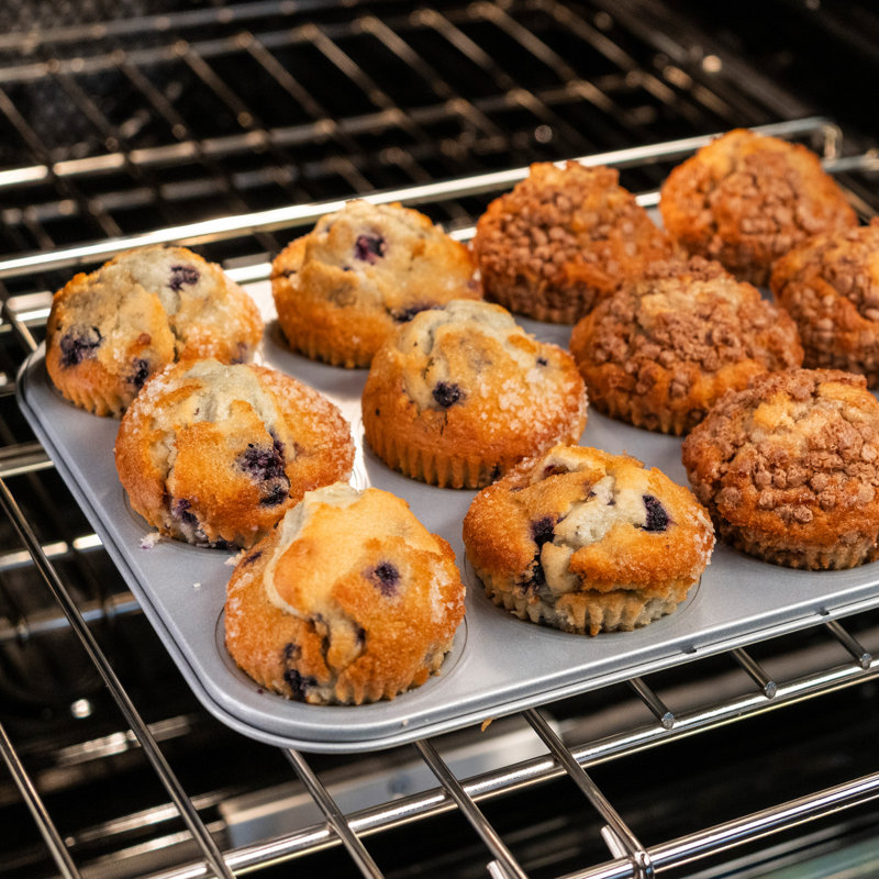 Viking Aluminized Steel Nonstick 12-cup Muffin Pan