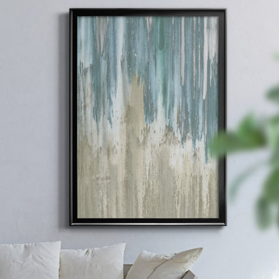Like A Waterfall I by J Paul - Single Picture Frame Painting on Canvas
