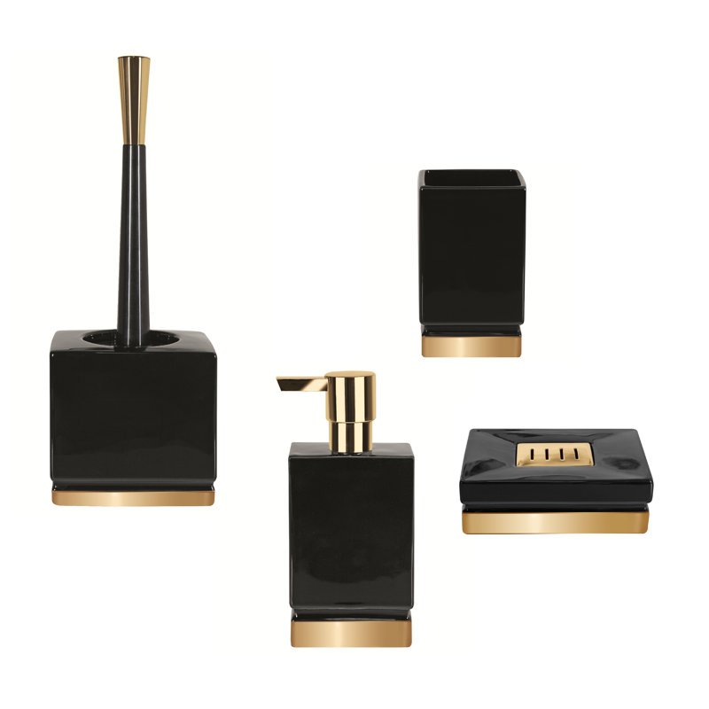 Hegeman Ceramic / Porcelain Bathroom Accessory Set
