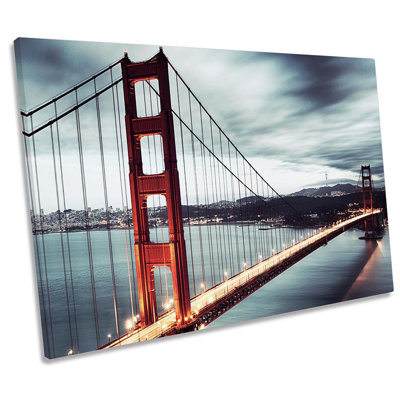 Golden Gate Bridge - Wrapped Canvas Art Prints