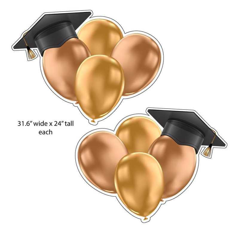 Piquet de jardin Graduation Yard Card