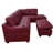 Sweetgrove Faux Leather L-Shaped Sectional-800117953-698835879