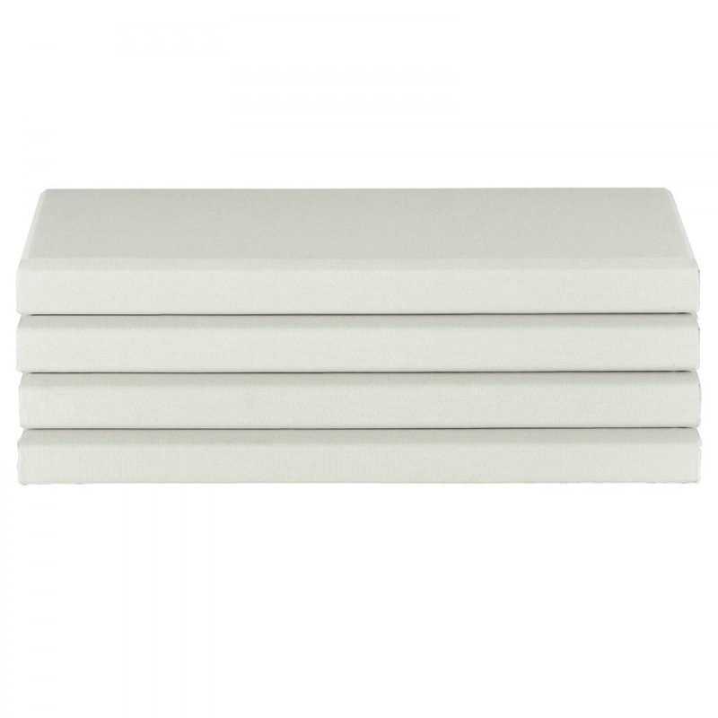 Panneaux muraux Acoustique auto-adhésif 23,6 po x 11,8 po 2 po d'épaisseur, Beige