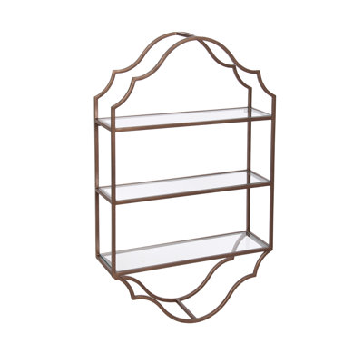 Hoskinson Ornate Tiered Wall Storage Shelf