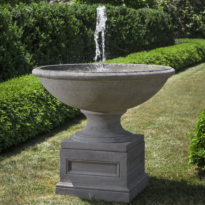 Fontaine de jardin en béton Condotti, Pierre alpine
