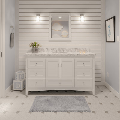 Ensemble de meuble-lavabo simple 60 po Edber