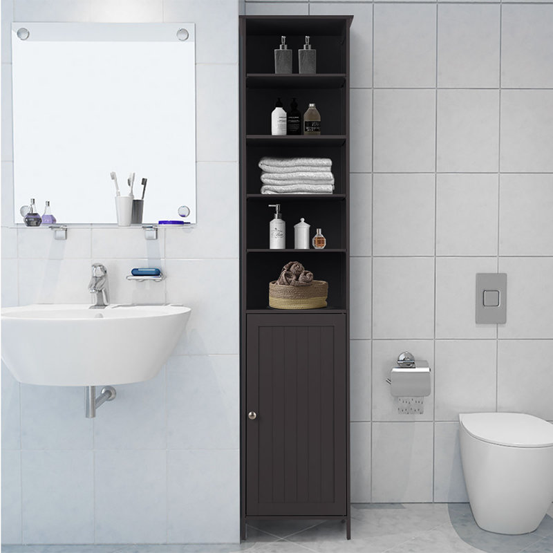 Dewalt Bathroom Cabinet, Brown