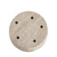 Table basse de 34,65 po en bois aggloméré de haute qualité de couleur naturelle, table basse industrielle moderne entièrement assemblée, idéale pour la maison et la cuisine-37312419