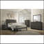 Grand lit-bateau gris