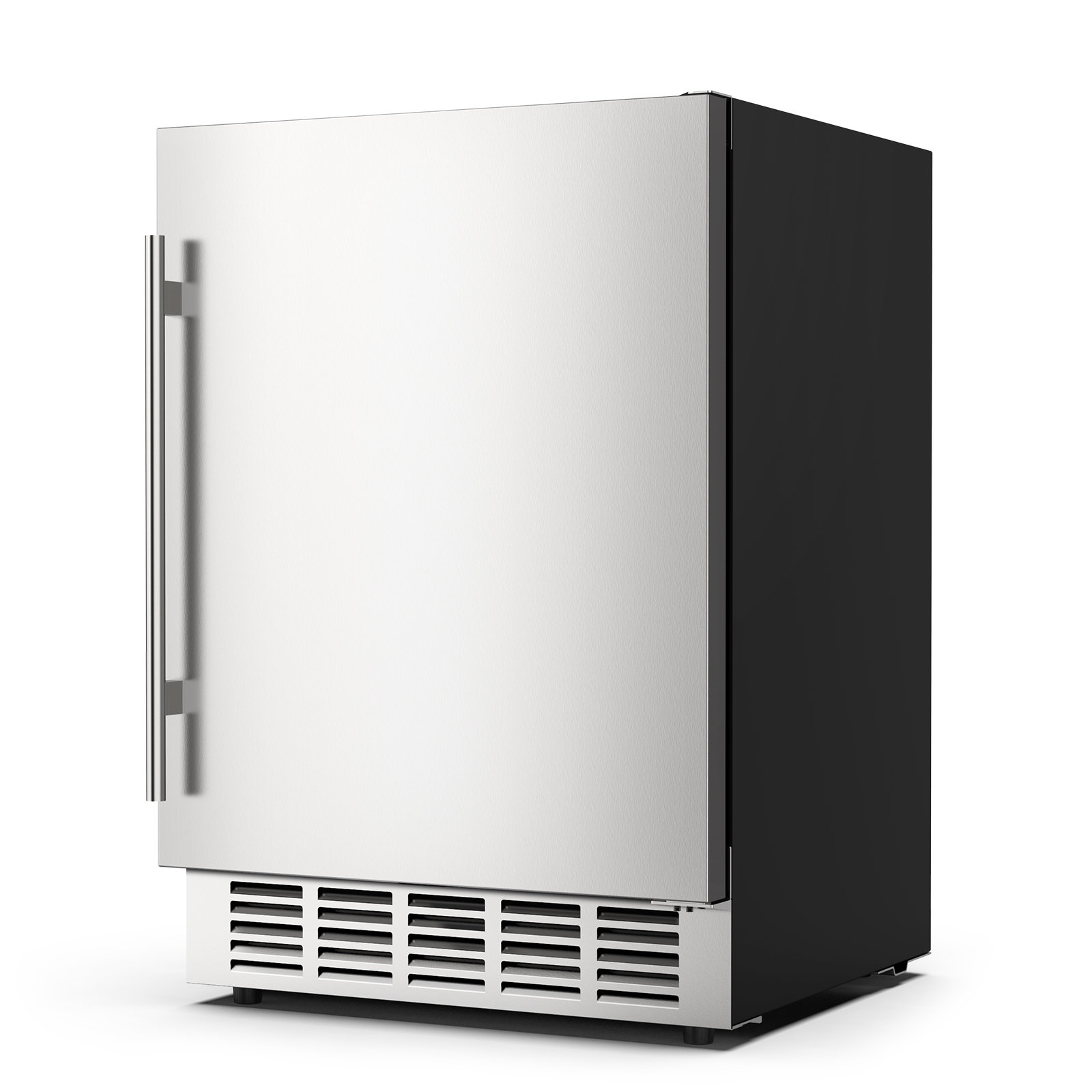 24 Inch Indoor/Outdoor Beverage Refrigerator, 190 Can Capacity Cooler with IPX4 Weather Resistance | Fridge.com