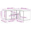 Engineered Wood Rectangle Accent Cabinet