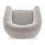 Fauteuil demi-tonneau pivotant l 36,6 po Botzow-174878714