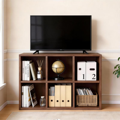 Bibliothèques en bois massif peu encombrantes, présentoir de style rustique pour la maison