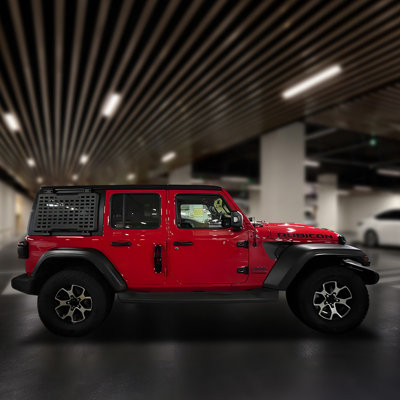 Rear Window Molle Panel Modular Storage Panel System Rear Window Protective Decoration For 2018-2023 Jeep Wrangler JL 4 Doors, Right Side (Passenger Side)