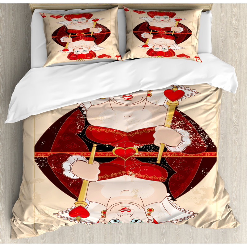 Polyester Duvet Cover, Queen Duvet Cover + 2 Standard Shams