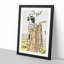 The Third Segawa Kikunojo by Katsukawa Shunko - Picture Frame Painting Print-55640234-55640235