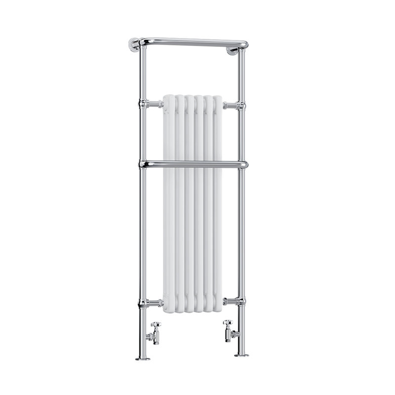 Ashendon Traditional Towel Rail Heated Towel Rails, White