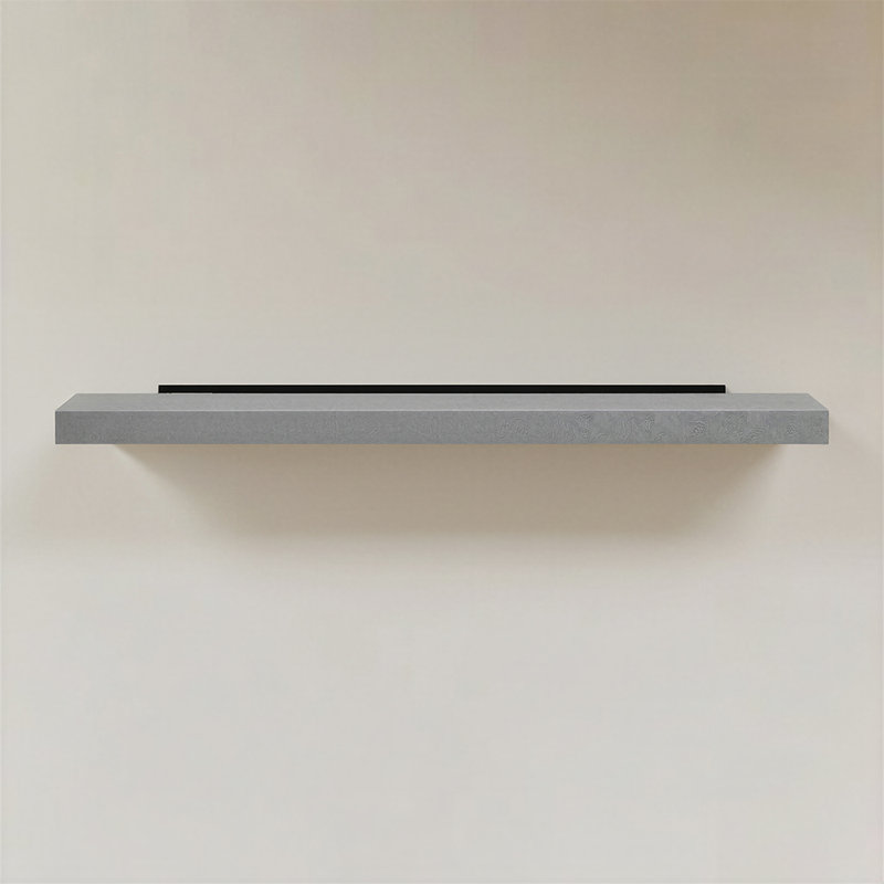 Longues tablettes flottantes avec fixation invisible