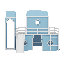 Lit mezzanine avec tente coulissante-204808353-204808354
