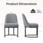 Chaise de salle à manger rembourrée Modern-1074133057
