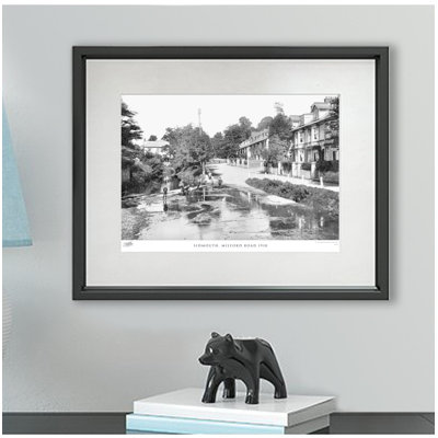 Sidmouth, Milford Road 1918 by Francis Frith - Single Picture Frame Print