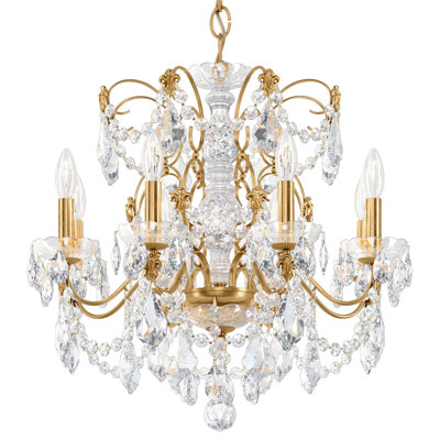 Century 8 - Light Candle Style Chandelier
