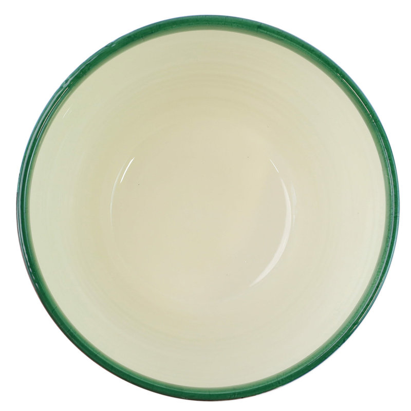 Old St. Nick Earthenware Serving Bowl