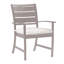 Charleston Aluminum Patio Dining Armchair with Cushions-706335716-706269131-770975221