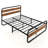 Wayt Metal Slat Bed-393809747